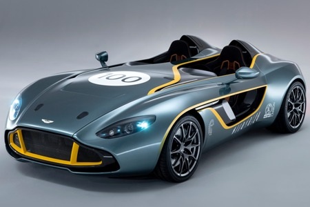 Xe CC100 Speedster được lấy cảm hứng thiết kế từ chiếc xe đua Aston Martin DBR1 đời 1959